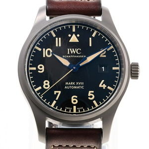International Watch Company IWC Pilot's Mark 18 Heritage IW327006 Black Autom...